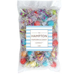 THE HAMPTON CANDY COMPANY closeup of sour coating highlighting intense flavor
