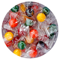 THE HAMPTON CANDY COMPANY front packaging showing bulk 2 lb bag and branding benefit: easy bulk supply