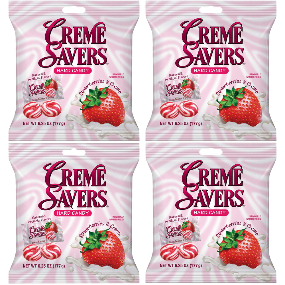 THE HAMPTON CANDY COMPANY front packaging showing four 6.25 oz bags, convenient multipack for sharing