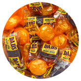 THE HAMPTON CANDY COMPANY front packaging showing 2 pound bulk bag and label benefit freshness