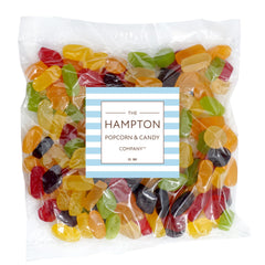 THE HAMPTON CANDY COMPANY close-up of Gumbilees texture highlighting firm chew benefit