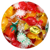 THE HAMPTON CANDY COMPANY front packaging showing mixed candies, great for gifting