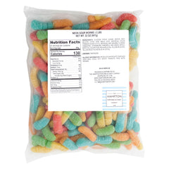 THE HAMPTON CANDY COMPANY close-up of sugar coating highlighting bright texture and tang