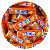 THE HAMPTON CANDY COMPANY front bag shot showing orange candy, highlights bulk value