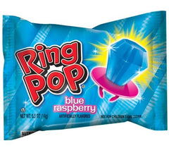 THE HAMPTON CANDY COMPANY lollipop in hand demonstrating size and easy distribution