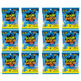 THE HAMPTON CANDY COMPANY front packaging showing blue raspberry bags and branding