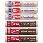 THE HAMPTON CANDY COMPANY front packaging showing six Necco Wafers rolls, easy gifting