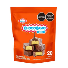 THE HONEST PRICE STORE individually wrapped Ramo Chocoramo Mini highlighting portability