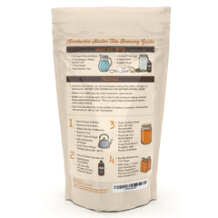 The Kombucha Company close-up of starter liquid color showing culture potency