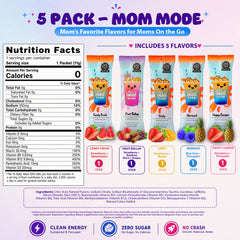 The Loaded Tea Shop individual stick packets displayed, easy single-serve convenience