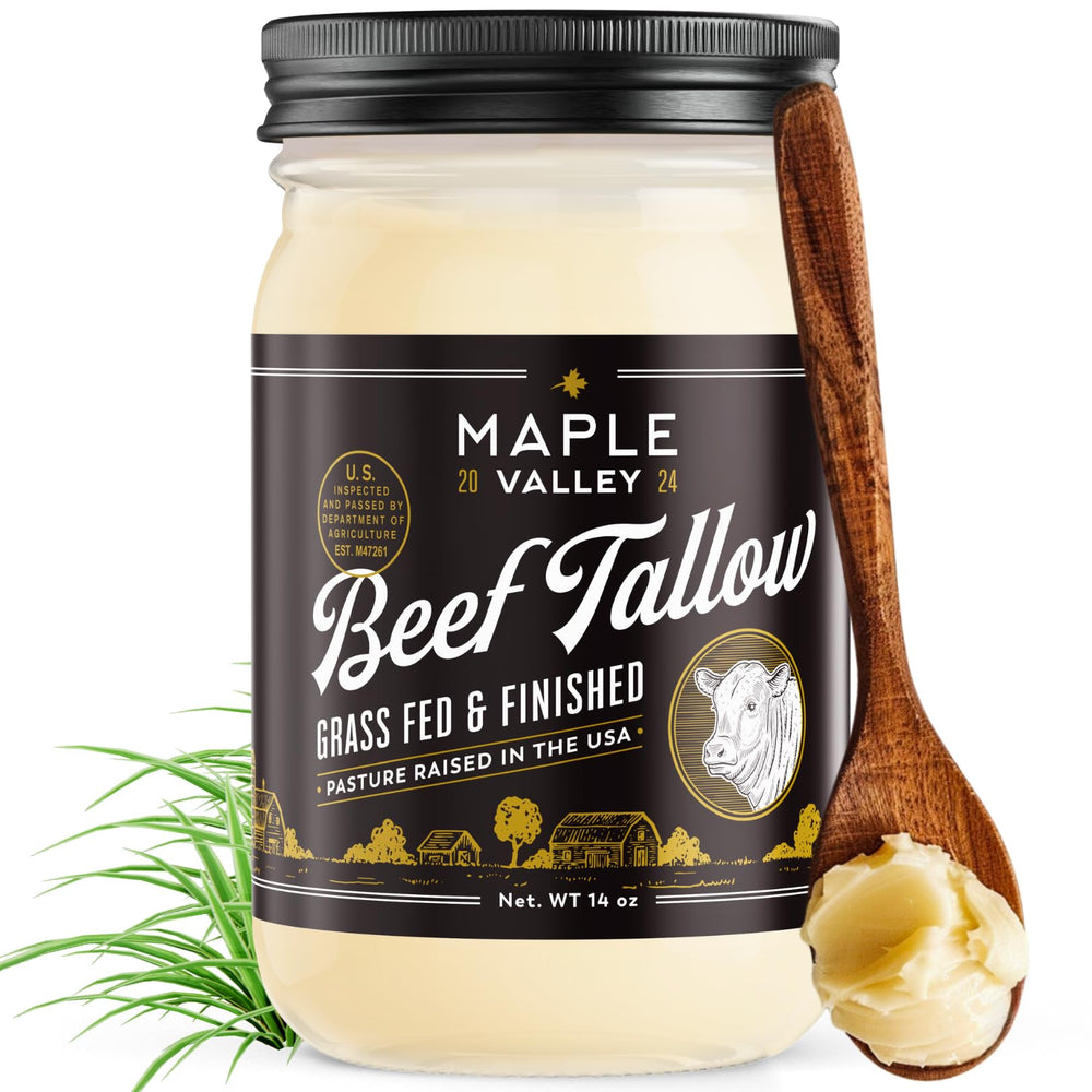 The Maple Valley front jar showing clear label and easy-use benefit