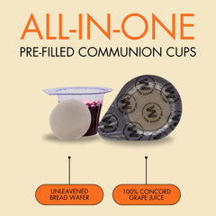 The Miracle Meal juice cup and wafers laid out illustrating complete all-in-one elements