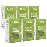 The Only Bean front packaging showing organic edamame spaghetti benefits