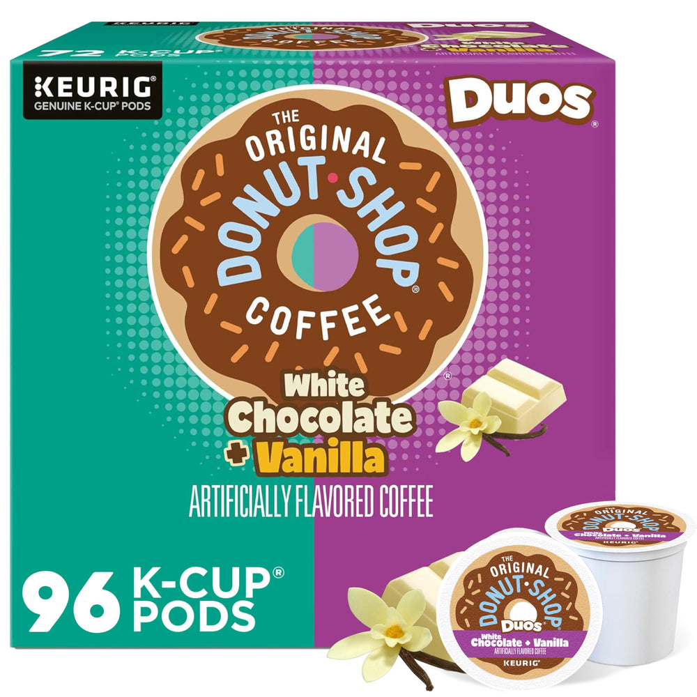 The Original Donut Shop front box showing flavor and 96-count convenience