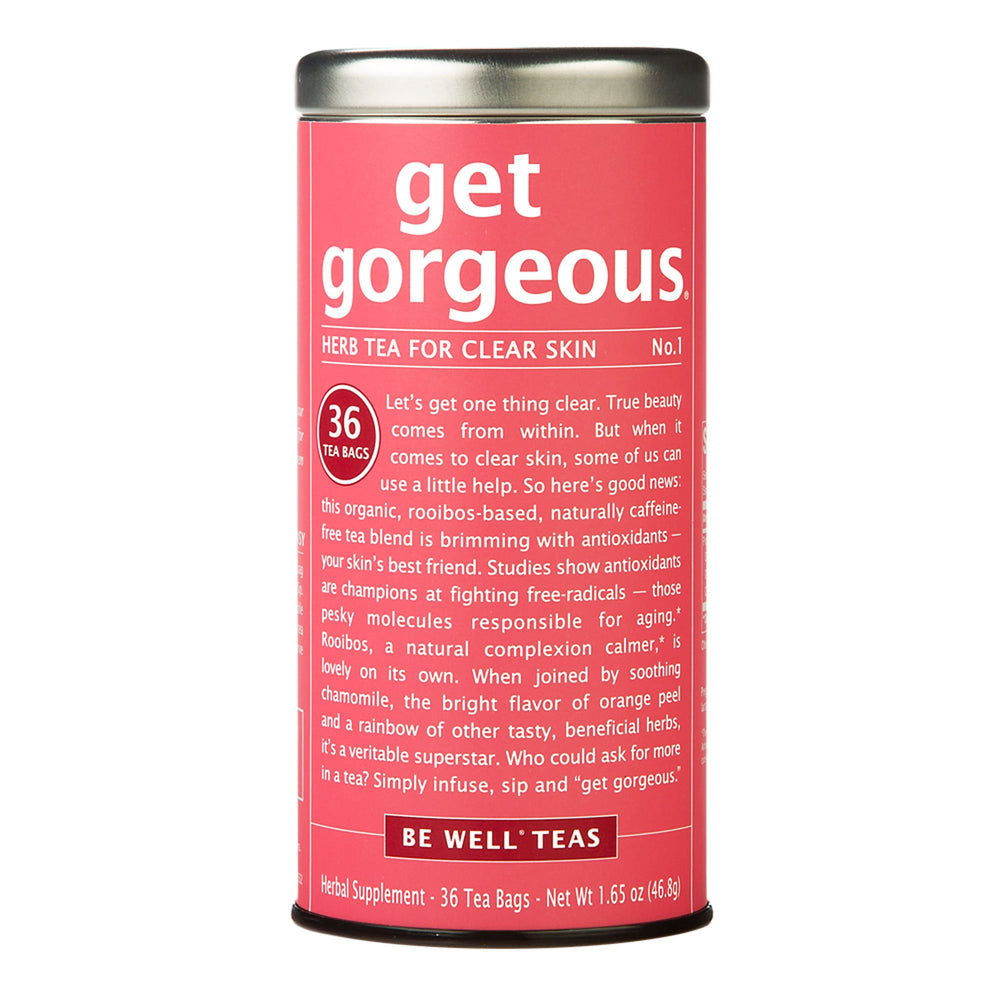 The Republic of Tea front packaging showing 36-count box and benefits