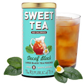 The Republic of Tea front packaging showing keto-friendly decaf benefit