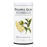 The Republic of Tea front packaging showing 50 tea bags and tropical design benefit: clear product info