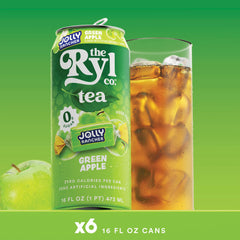 The Ryl Co Green Apple can detail emphasizing natural flavors and low-calorie benefit