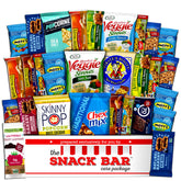 The Snack Bar front-packaging showing the 30-count variety and gift-ready box