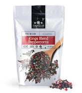 The Spice Lab front pouch showing rainbow peppercorns and visual appeal