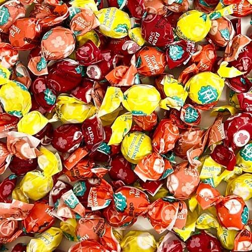 TheCandyCo front packaging with organic seal and vibrant candies emphasizes natural quality