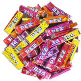 TheCandyCo PEZ front packaging showing variety bag and assortment benefit