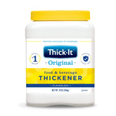 Thick-It canister front view showing product and label, convenient packaging benefit