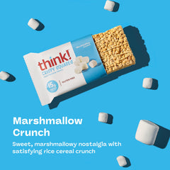 thinkThin close-up of cereal crunch texture highlighting satisfying crisp