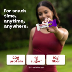thinkThin bar in hand showing size and portability benefit