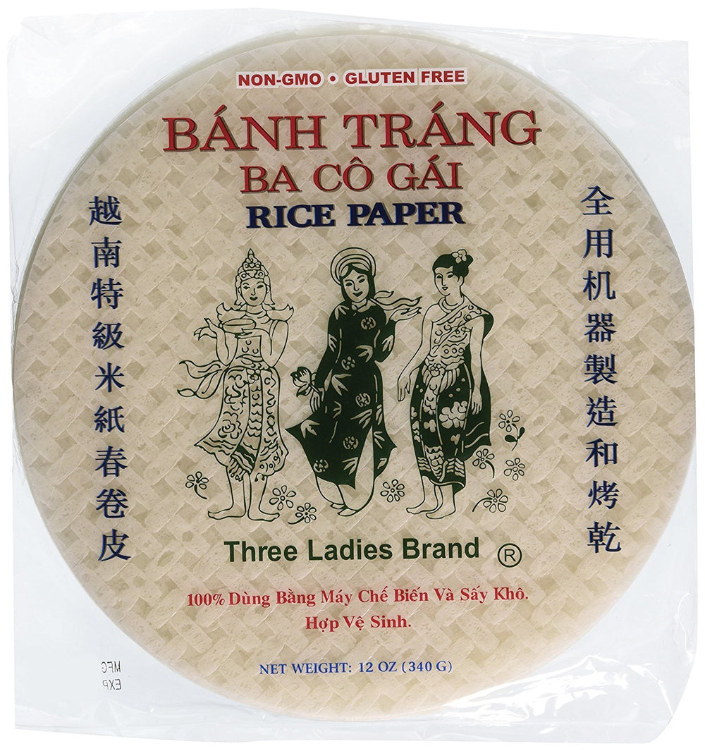 Three Ladies front packaging showing 25cm wrappers and product benefits