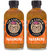 Tia Lupita front packaging showing 8 oz bottle and bold label for easy identification