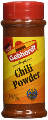 TIANSHI Gebhardt front packaging showing three 3-ounce jars and clear labeling for pantry organization