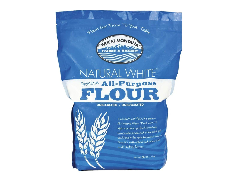 TIANSHI Wheat Montana front packaging showing 10 lb bag and clear branding to ensure pantry-ready convenience