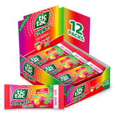 Tic Tac front packaging showing bulk 12-pack, ideal for sharing