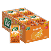 Tic Tac Orange front packaging showing clear case and orange mints for quick refreshment