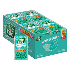 Tic Tac front packaging showing compact portable benefit