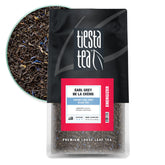 Tiesta Tea front packaging showing blend and benefits