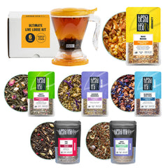 Tiesta Tea front packaging showing fall collection and variety benefits