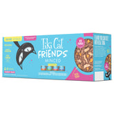 TIKI PETS twelve-can variety pack showing front packaging and convenience