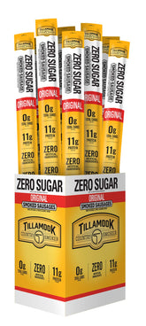 Tillamook Country Smoker front packaging showing 24-count caddy and keto claim