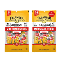 Tillamook Country Smoker front packaging showing 48-count convenience and shelf-ready design