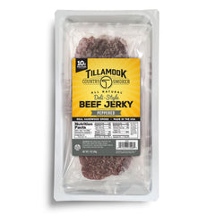 Tillamook Country Smoker front packaging showing 12-count tray and branding benefit: convenience