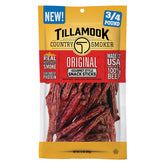 Tillamook Country Smoker front packaging showing 12 ounce pack and serving idea