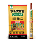 Tillamook Country Smoker front packaging showing 8-pack and claims