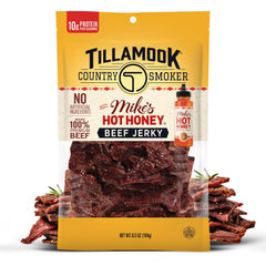 Tillamook Country Smoker front pouch showing branding and flavor benefits