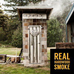 Tillamook Country Smoker meat stick held in hand for easy portable protein