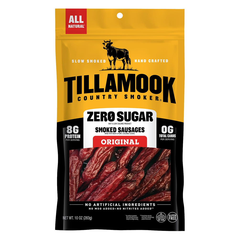 Tillamook Country Smoker front packaging showing product and convenience