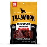 TILLAMOOK COUNTRY SMOKER front pack shot showing zero sugar benefit
