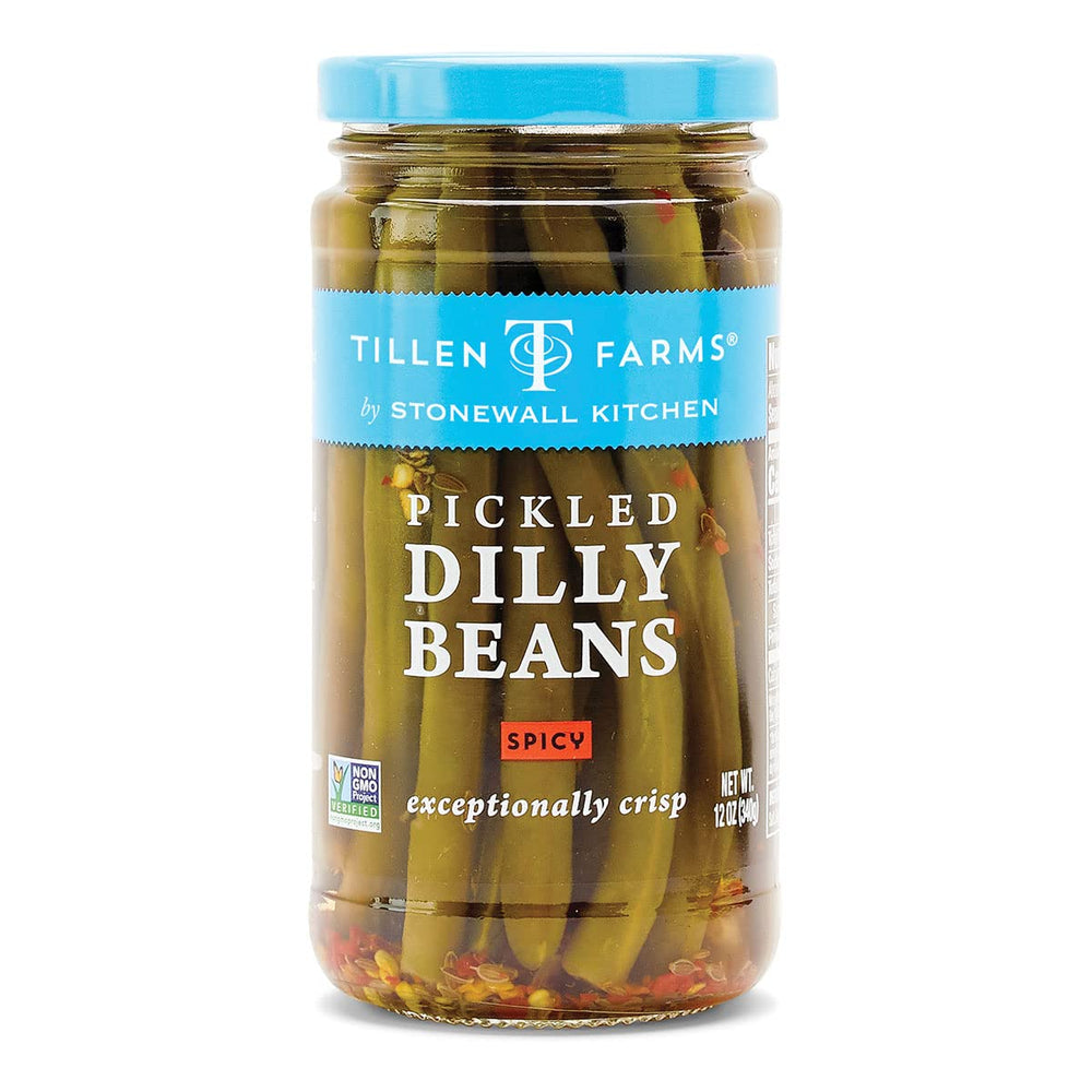 tillen farms front jar showing label and 12 oz size, clear view of product benefits
