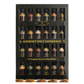 Tilz front packaging showing 24 spice bottles and attractive gift presentation for gifting